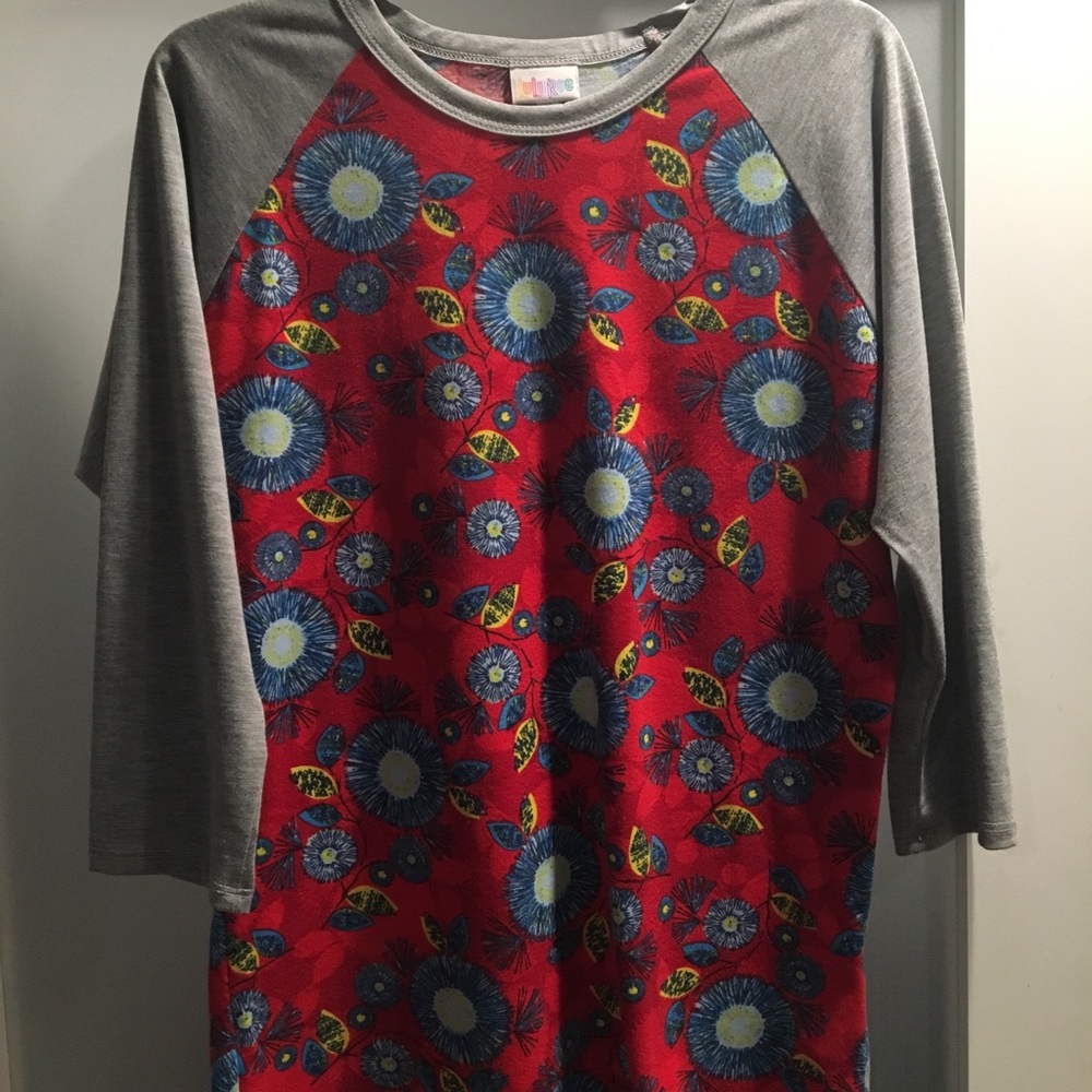 Lularoe Floral Red Randy